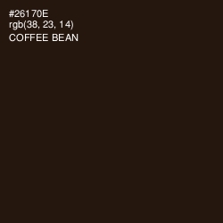 #26170E - Coffee Bean Color Image